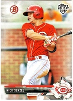 2017 Bowman Holiday #TH-NS Nick Senzel