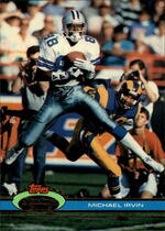 1991 Stadium Club Base Set #37 Michael Irvin