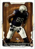 2015 Bowman Rookies #77 T.J. Clemmings