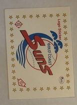 1990 Pacific Senior League Logo Stickers #NNO Gold Coast Suns