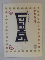 1990 Pacific Senior League Logo Stickers #NNO St. Lucie Legends