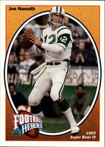 1991 Upper Deck Joe Namath Heroes #14 Joe Namath