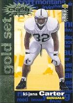 1995 Upper Deck Collectors Choice Crash The Game Gold Redeem #C17 Ki-Jana Carter