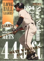 1995 Donruss Long Ball Leaders #4 Matt Williams