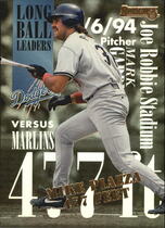 1995 Donruss Long Ball Leaders #5 Mike Piazza