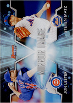 2016 Bowman Best Mirror Image #MI-15 Jon Lester|Steven Matz
