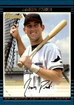 2002 Bowman Draft #BDP43 Jason Pridie
