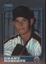 1997 Bowman Chrome #207 Grant Roberts