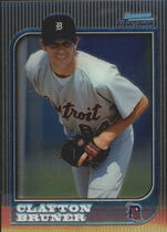 1997 Bowman Chrome #264 Clayton Brunner