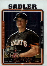 2005 Topps Chrome Update #UH152 Billy Sadler