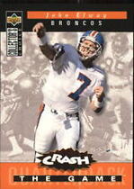 1994 Upper Deck Collectors Choice Crash the Game Gold Redemption #C6 John Elway