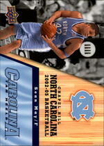 2010 Upper Deck North Carolina #78 Sean May