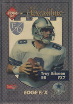 1994 Collectors Edge Excalibur FX Silver Shield EQ #7 Troy Aikman