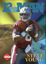 1995 Collectors Edge 12th Man Redemption #5 Steve Young
