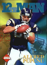 1995 Collectors Edge 12th Man Redemption #21 Alfred Pupunu