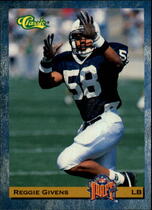 1993 Classic Base Set #78 Reggie Givens