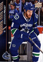 2015 Upper Deck Base Set Series 2 #435 Brandon Prust