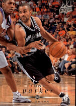 2008 Upper Deck Base Set #173 Tony Parker