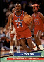 1992 Ultra Base Set #187 A.J. English