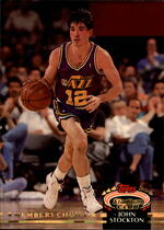 1992 Stadium Club Base Set #200 John Stockton