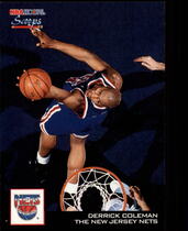 1993 NBA Hoops Scoops #HS17 Derrick Coleman