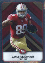 2017 Panini Stickers #437 Vance Mcdonald