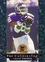 1996 Collectors Edge President's Reserve Candidates Long Shots #LS20 Amani Toomer