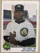 1992 Classic Best Kane County Cougars #13 Alex Ochoa