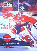 1991 Pro Set Base Set #509 Jim Hrivnak