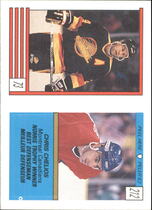 1989 O-Pee-Chee OPC Stickers #73 Larry Melnyk