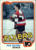 1981 Topps Base Set #E109 Pete Peeters