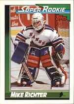 1991 Topps Base Set #11 Mike Richter