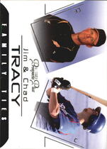 2006 TriStar Prospects Plus Family Ties #FT-2 Jim Tracy|Chad Tracy