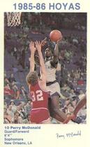 1985 Team Issue Georgetown Hoyas Police #11 Perry McDonald