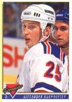 1993 Topps Premier #358 Alex. Karpovtsev