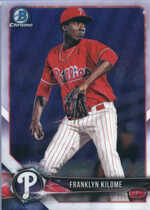 2018 Bowman Chrome Prospects #BCP84 Franklyn Kilome