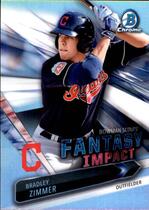 2016 Bowman Chrome Draft Bowman Scouts Fantasy Impact #BSI-BZ Bradley Zimmer