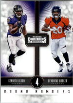 2016 Panini Contenders Round Numbers #14 Devontae Booker|Kenneth Dixon