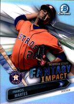 2016 Bowman Chrome Draft Bowman Scouts Fantasy Impact #BSI-FM Francis Martes