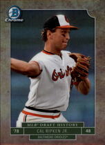 2016 Bowman Draft Picks and Prospects MLB Draft History Refractor #MLBD-CR Cal Ripken Jr.
