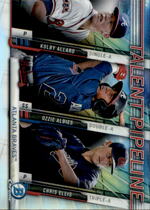 2017 Bowman Chrome Talent Pipeline #TP-ATL Chris Ellis|Kolby Allard|Ozzie Albies