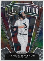 2019 Panini Prizm Illumination #I-5 Charlie Blackmon