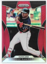 2019 Panini Prizm Prizm Red #21 Jose Ramirez