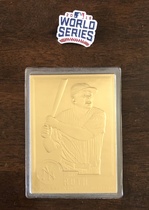 1996 Danbury Mint 22K Gold #30 Babe Ruth