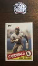 1985 Topps Traded #24 Vince Coleman