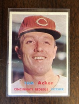1957 Topps Base Set #219 Tom Acker