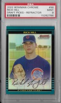 2002 Bowman Chrome Draft Refractors #BDP98 Rich Hill