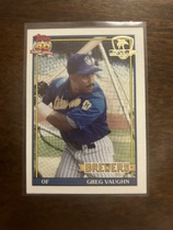 1991 Topps Desert Shield #347 Greg Vaughn