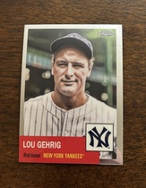 2022 Topps Chrome Platinum Anniversary #4 Lou Gehrig