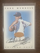 1996 Leaf Signature Autos #243 Turk Wendell